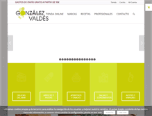 Tablet Screenshot of gonzalez-valdes.com